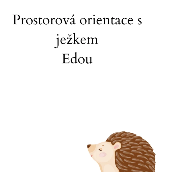 Prostorová orientace  1
