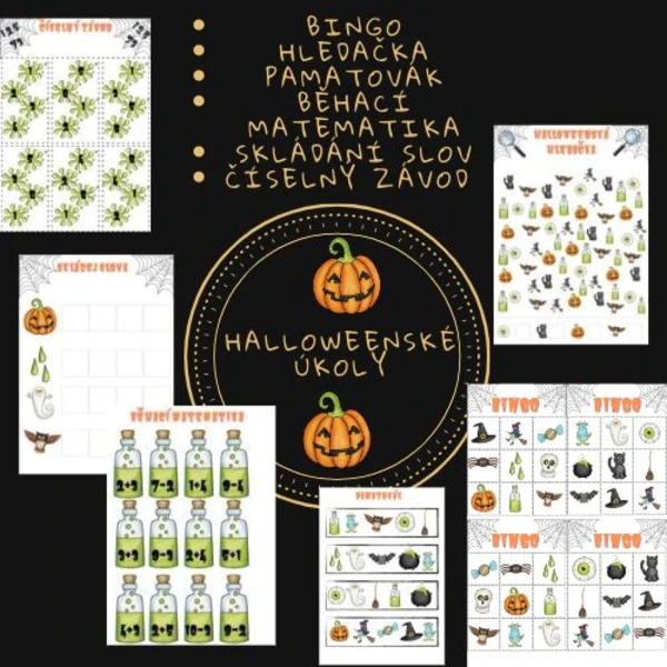 Halloweenské úkoly  1