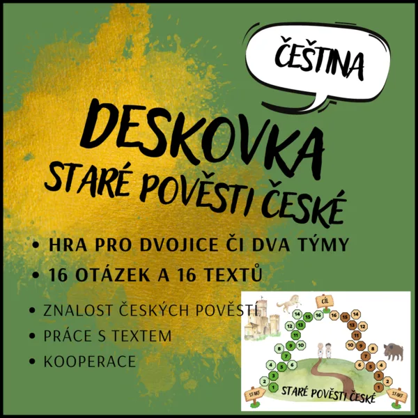 Deskovka - Staré pověsti české 1