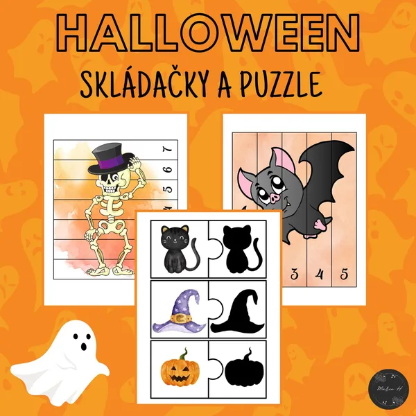 Halloween skládačky a puzzle 1