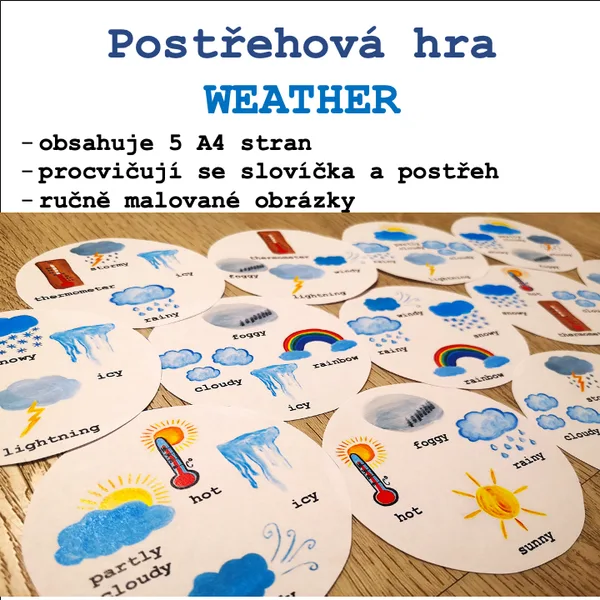 Postřehová hra Weather 1