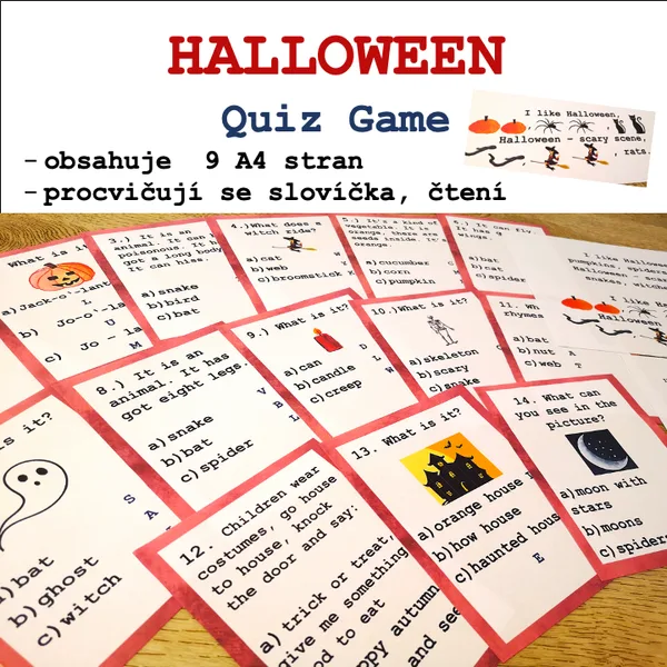 Halloween - quiz game 1