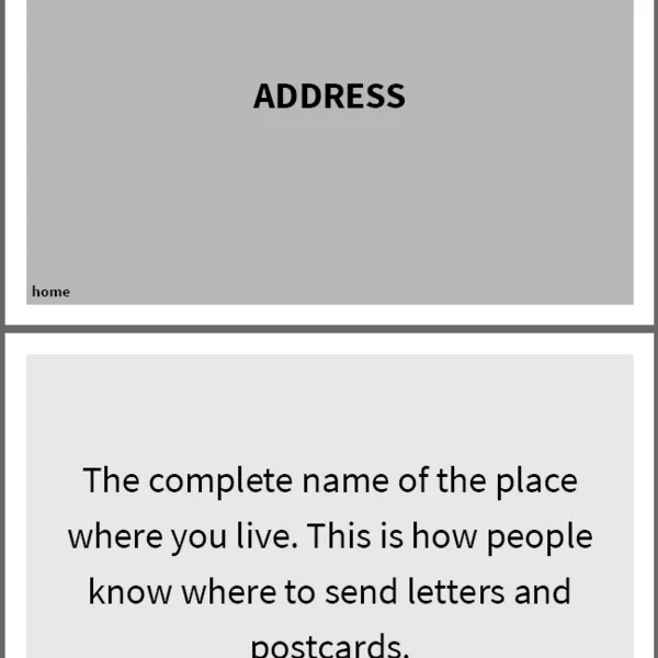 ENG - GUESS THE WORD / HOME (hádej slovo podle popisu) 1