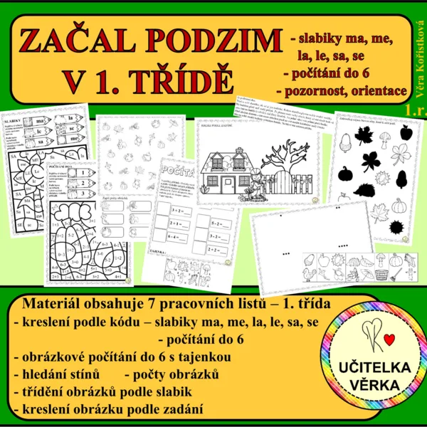 ZAČAL PODZIM – V 1. TŘÍDĚ 1