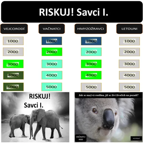 RISKUJ! Savci I. 1