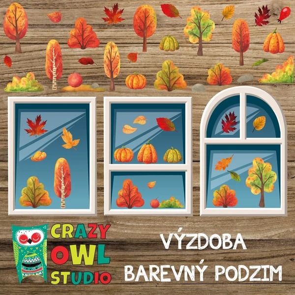 VÝZDOBA - barevný podzim 1