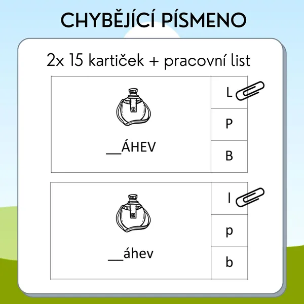 Chybějící písmeno 1