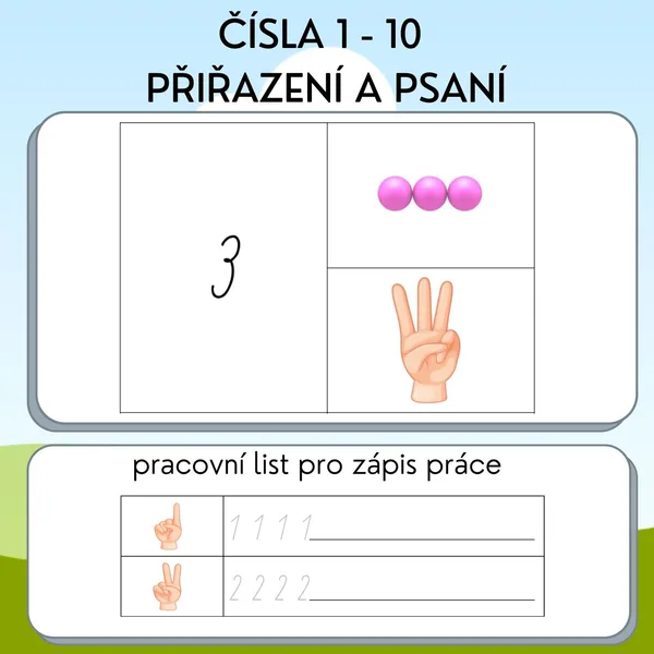 Čísla 1 - 10 1