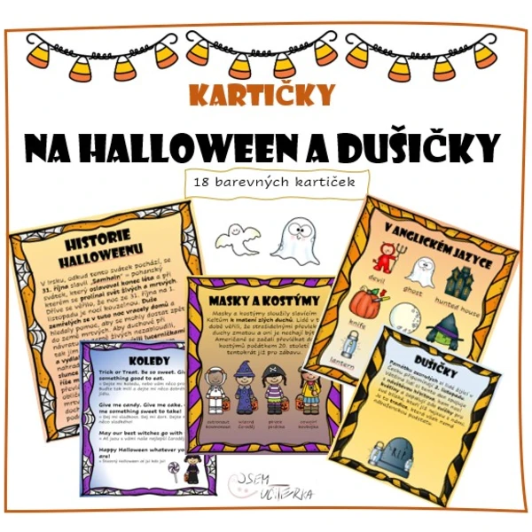 Kartičky na Halloween a Dušičky! 1