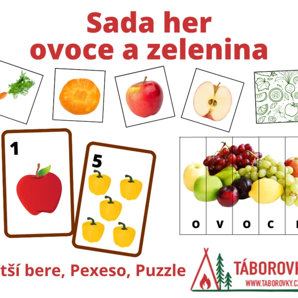Sada her ovoce a zelenina 1