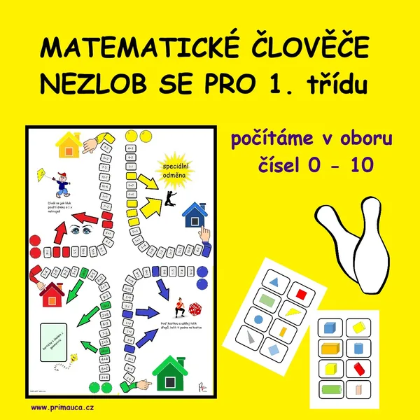 MATEMATICKÉ ČLOVĚČE NEZLOB SE PRO 1. třídu 1