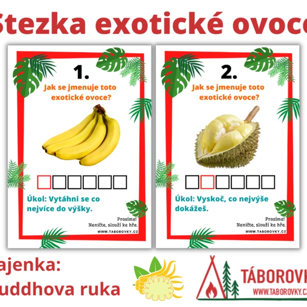 Stezka - exotické ovoce 1