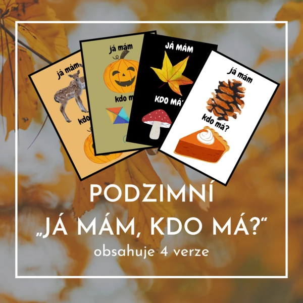 Podzimní „já mám, kdo má“ 1