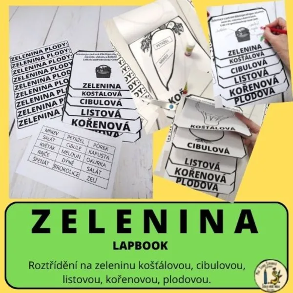 ZELENINA - LAPBOOK 1