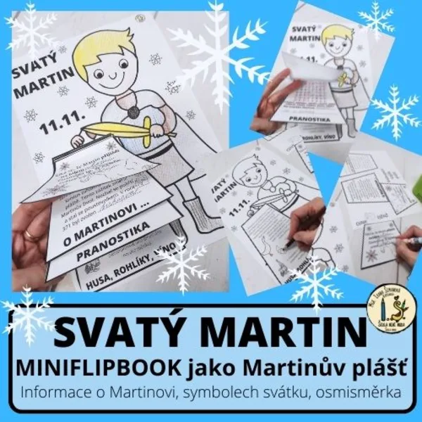 Svatý Martin - plášť-miniflipbook 1