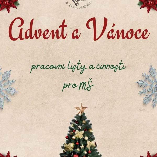 Advent a Vánoce - pracovní listy a činnosti 1