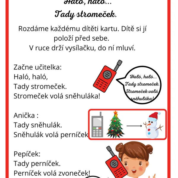 HRA VYSÍLAČKY-VÁNOCE 1