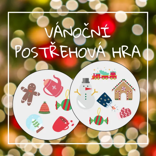 Postřehová hra - vánoční tematika 1