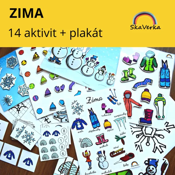 ZIMA - soubor aktivit 1