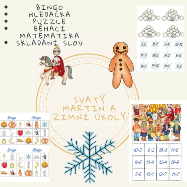 svatý Martin + zimní úkoly  1