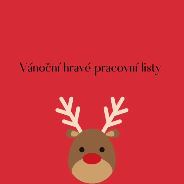 Vánoční hravé pracovní listy 1