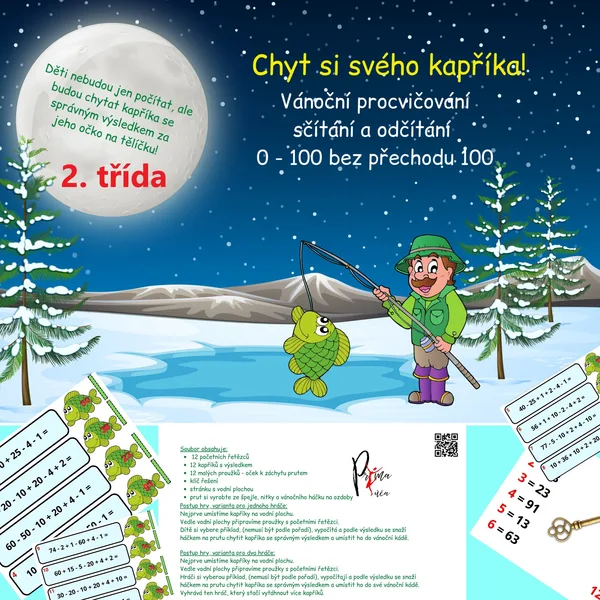 CHYŤ SI SVÉHO KAPŘÍKA! Procvičování sčítání a odčítání v číselném oboru 0 - 100 1