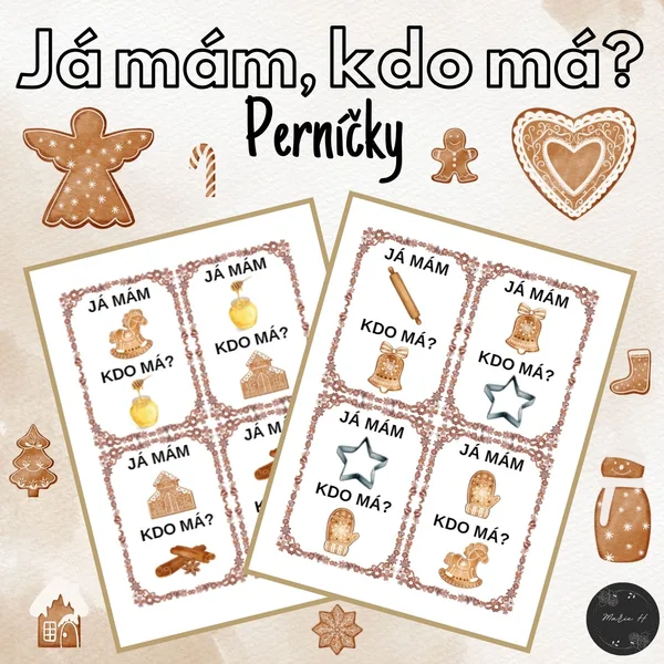 Já mám, kdo má? Perníčky 1