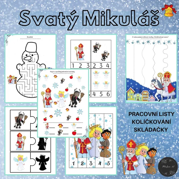 Svatý Mikuláš, soubor aktivit 1