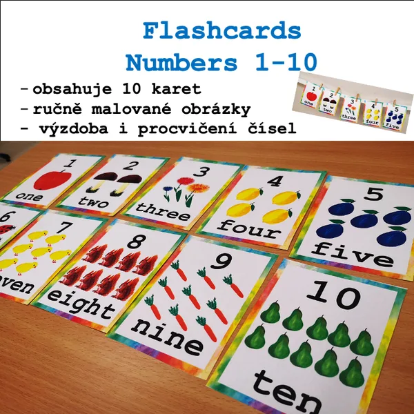 Flashcards - Numbers 1