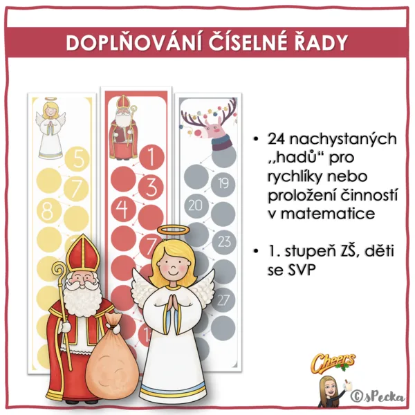 Doplňování číselné řady 1
