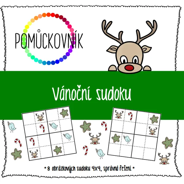 Vánoční sudoku 1