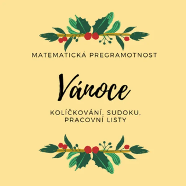 Vánoce - předmatematické představy 1