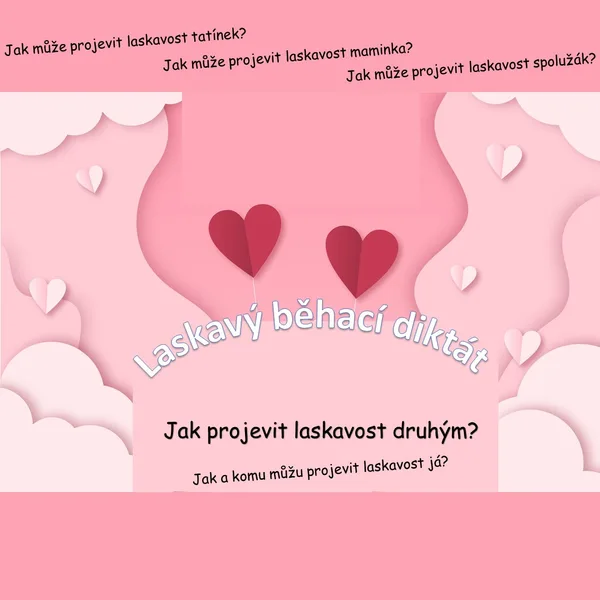 Laskavý běhací diktát 1