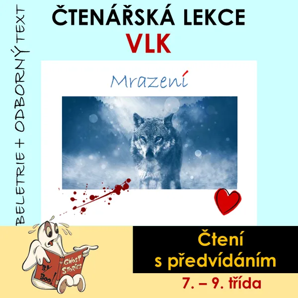Čtení s předvídáním - Mrazení/vlk 1