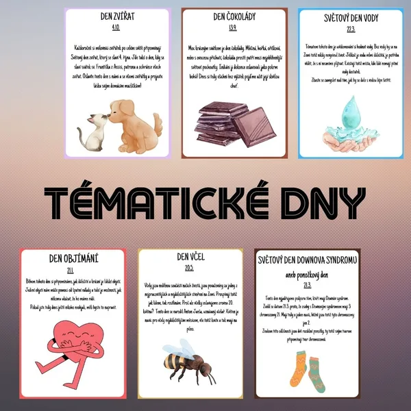 Světové tématické, či projektové dny  1