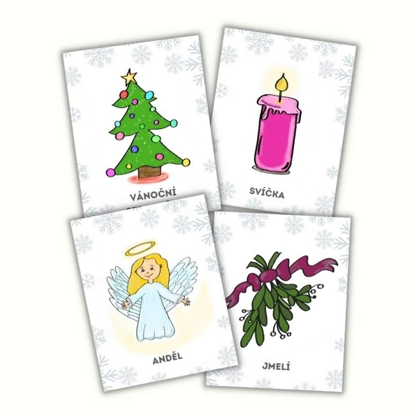 ADVENT - obrázkové karty 1