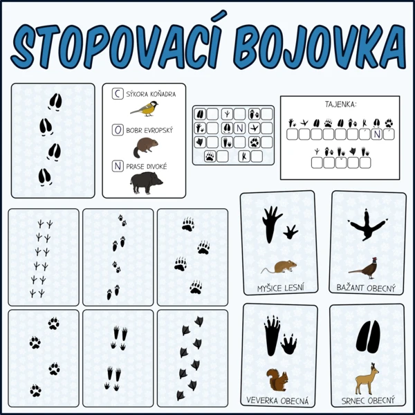 Stopy zvířat - bojovka 1
