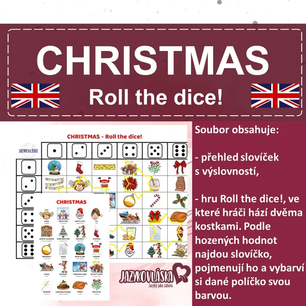 Christmas Roll the dice! 1