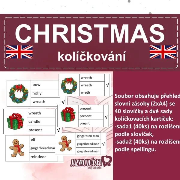 Christmas kolíčkování 1