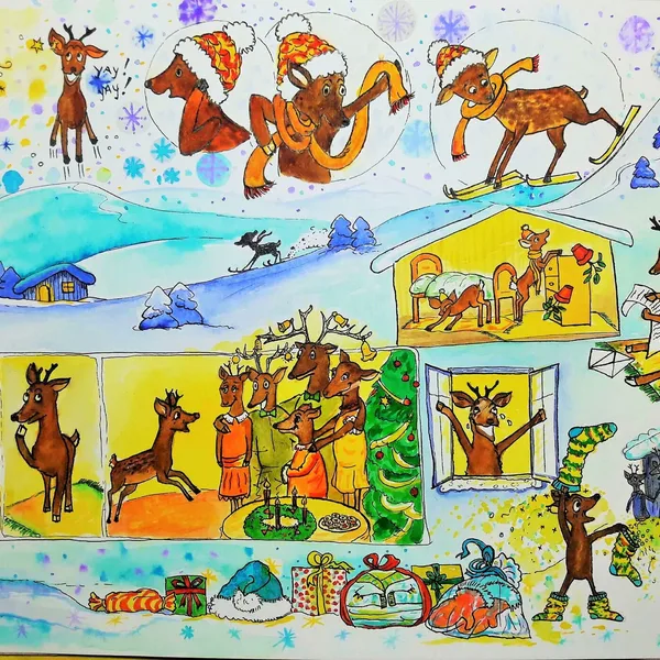 Little Deer´s Christmas (COOL ANIMAL SCHOOL - Learning through joy) 1