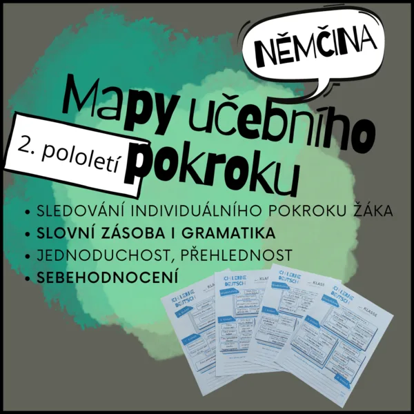 Mapy učebního pokroku - 2. pololetí 1