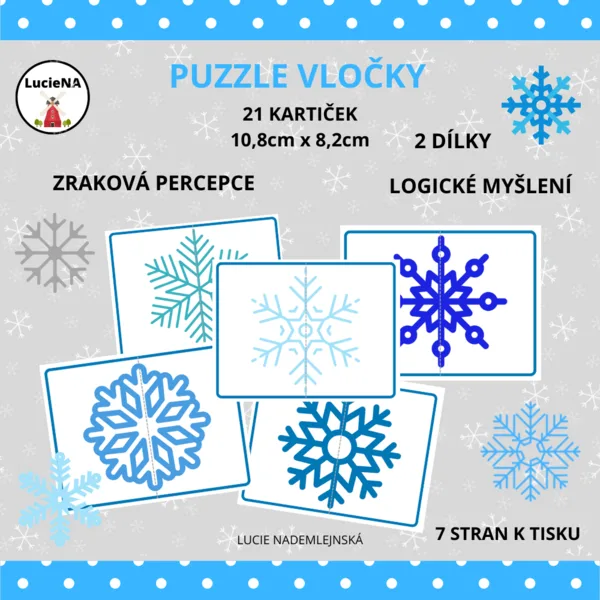 PUZZLE VLOČKY 1