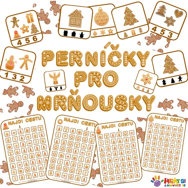 Perníčky pro mrňousky (kolíčkování) 1