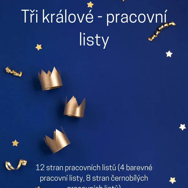 Tři králové - pracovní listy 1