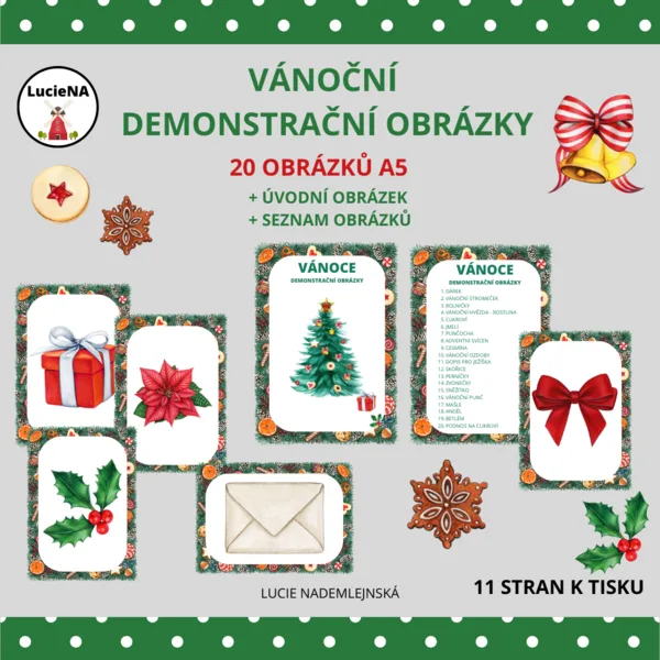 VÁNOČNÍ DEMONSTRAČNÍ OBRÁZKY 1