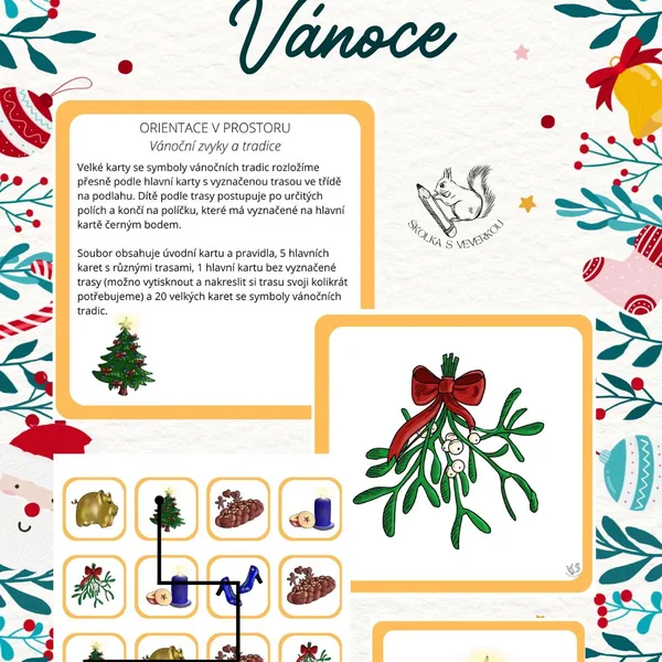 Orientace v prostoru - vánoční 1