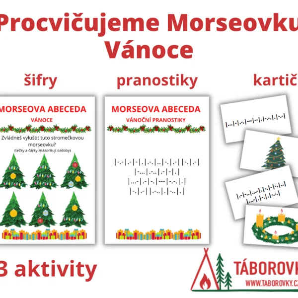 Procvičujeme Morseovku Vánoce 1