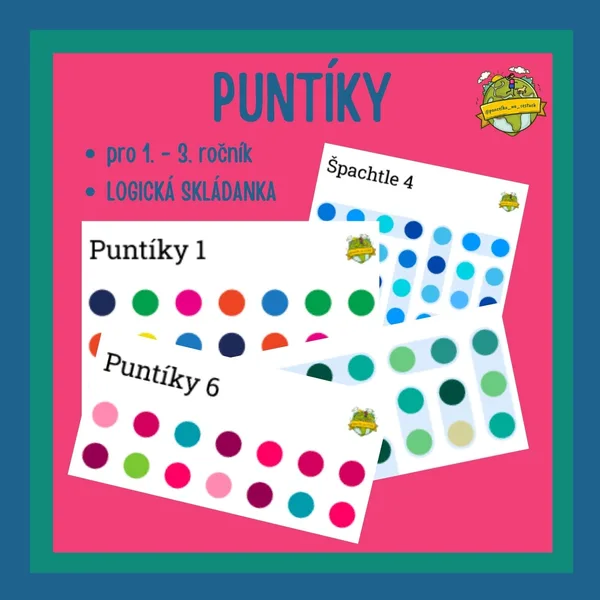 Puntíky - logická skládanka 1