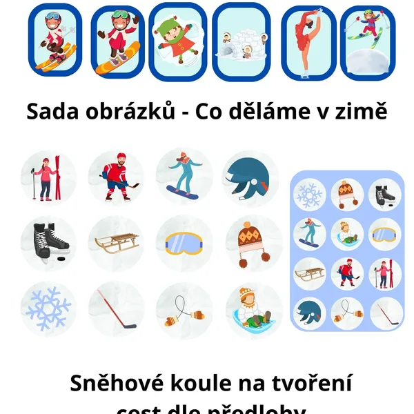 Zima, zimní sporty 1