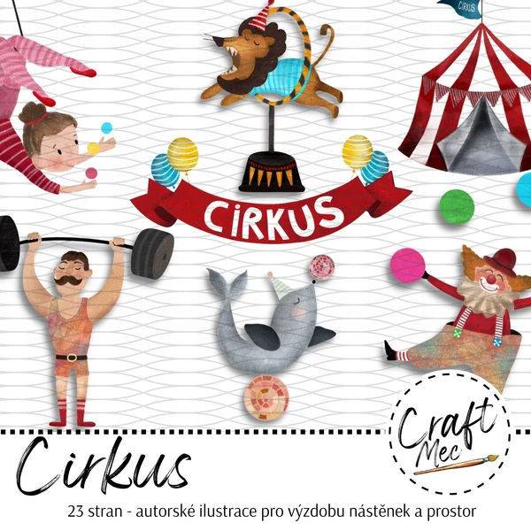 CIRKUS - VÝZDOBA 1
